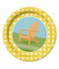 Summer 'Sunny Chairs' Small Paper Plates (8ct)