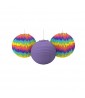 Tie-Dye 'Feeling Groovy' Paper Lanterns (3ct)