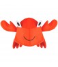 Summer Crab Adult Plush Hat (1ct)