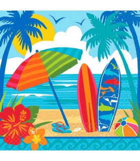Summer 'Surf and Fun' Small Napkins (36ct)