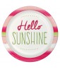 Summer 'Hello Sunshine' Large Paper Plates (8ct)