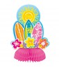 Luau 'Hula Beach Party' Honeycomb Decorations (4ct)