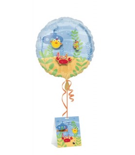 Ocean Nautical Customizable Foil Mylar Balloon (1ct)