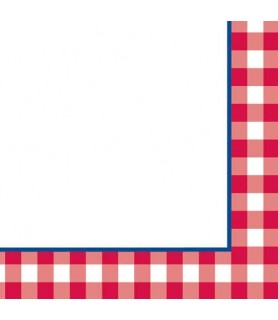 Gingham Fun Lunch Napkins (16ct)