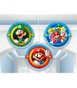 Super Mario Honeycomb Decorations (3pc)