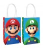 Super Mario Brothers Kraft Paper Favor Bags (8ct)