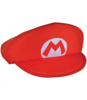 Super Mario Brothers Deluxe Fabric Mario Hat (1ct)