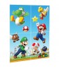 Super Mario Brothers Plastic Scene Setter Wall Decorating Kit (4pc)