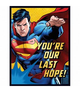 Superman Invitations and Thank You Notes w/ Envelopes (8ct ea.)