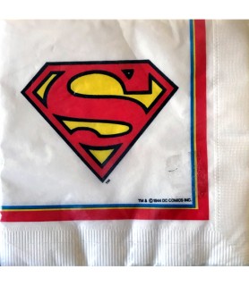Superman Vintage 1993 Lunch Napkins (16ct)