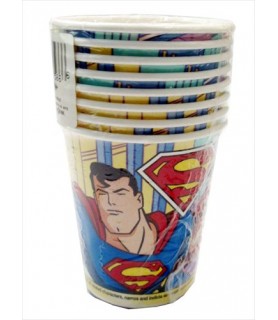 Superman Vintage 7oz Paper Cups (8ct)