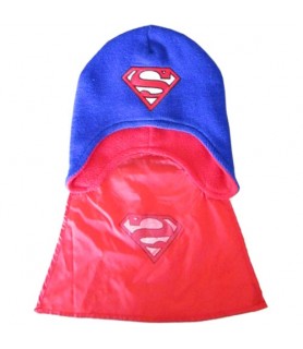 Superman Peruvian Style Hat w/ Cape (1 size, Child)