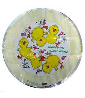 Little Suzy's Zoo 'Easter Wishes' Foil Mylar Balloon (1ct)