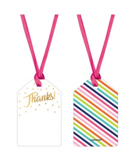 Happy Birthday 'Sweets and Treats' Thank You Gift Tags (25ct)