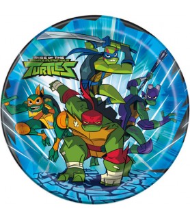 Rise of the Teenage Mutant Ninja Turtles Large Paper Plates (8ct)*