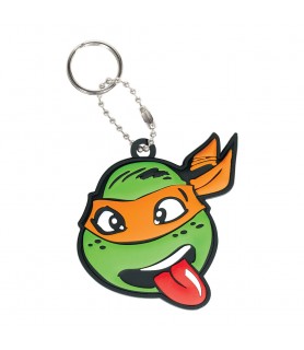 Teenage Mutant Ninja Turtles Michelangelo Rubber Keychain Favor (1ct)