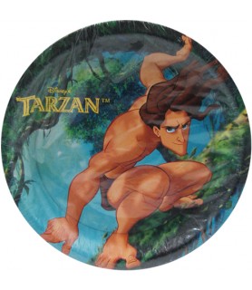 Tarzan Vintage 1999 Small Paper Plates (8ct)
