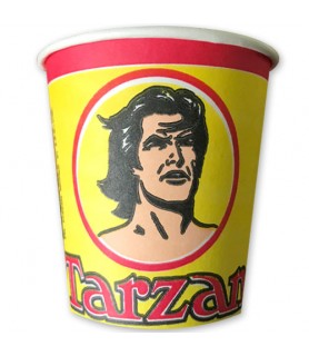 Tarzan Vintage 1975 7oz Paper Cups (8ct)