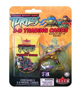 Teenage Mutant Ninja Turtles 3-D Trading Cards / Favors (5ct)