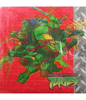 Teenage Mutant Ninja Turtles Vintage Red Lunch Napkins (16ct)
