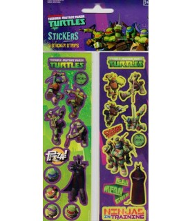 Teenage Mutant Ninja Turtles Stickers (8 strips)