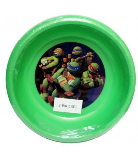 Teenage Mutant Ninja Turtles Cartoon Keepsake Reusable Bowls (2ct) 