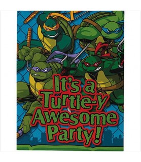 Teenage Mutant Ninja Turtles Invitations w/ Env.  (8ct)