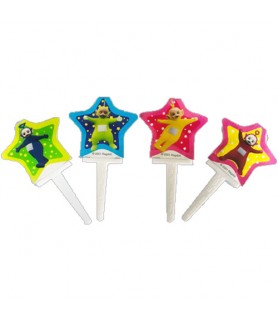 Teletubbies Cupcake Picks / Toppers (12ct)