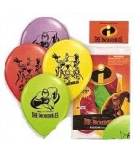 Incredibles Latex Balloons (6ct)