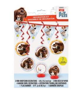 The Secret Life of Pets Decoration Kit (7pc)