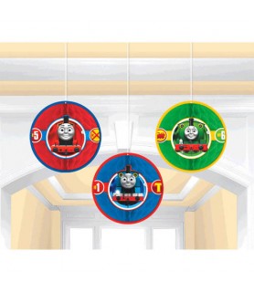Thomas the Tank Engine 'All Aboard Friends' Honeycomb Decorations (3pc)