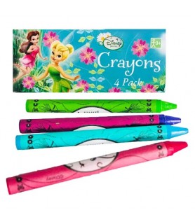 Tinker Bell and the Disney Fairies 4-Pack Mini Crayons (4ct)