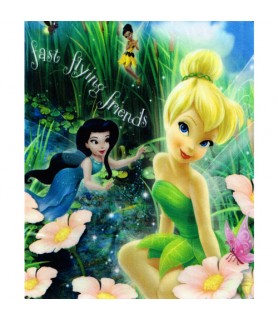 Tinker Bell 'Pixie Hollow' Stretchable Fabric Book Cover (1ct)