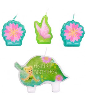Tinker Bell and the Disney Fairies Mini Candle Set (4pc)