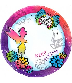 Tinker Bell 'Keep Flying' Small Paper Plates (8ct)