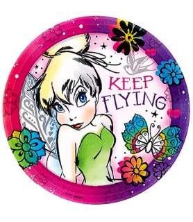 Tinker Bell 'Keep Flying' Large Paper Plates (8ct)