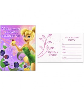 Tinker Bell 'Tink's Sweet Treats' Invitations w/ Env. (8ct)