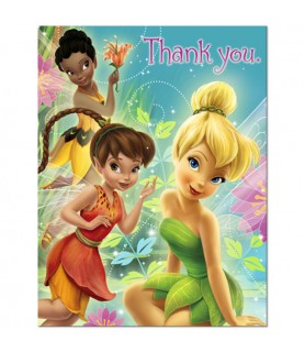 Tinker Bell and the Disney Fairies Thank You Notes w/ Env. (8ct)