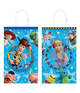Toy Story 4 Kraft Paper Favor Bags (8ct)