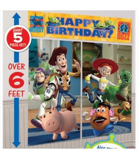 Toy Story 3 Wall Poster Decorating Kit (5pc)