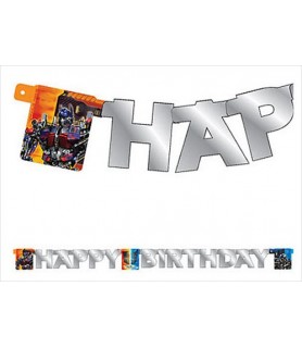 Transformers Happy Birthday Banner (5 feet)