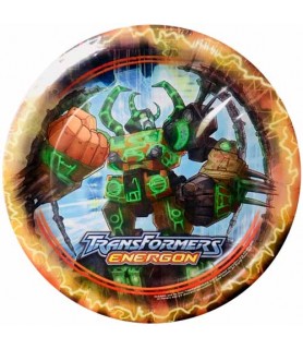Transformers Energon Large Paper Plates (8ct)