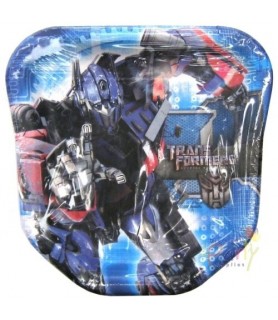 Transformers 'Revenge of the Fallen' Large Shaped Paper Plates (8ct)