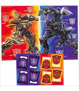 Transformers 'Dark of the Moon' Party Game Poster w/ Stickers (8ct)