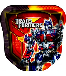 Transformers Large Shaped Paper Plates (8ct)