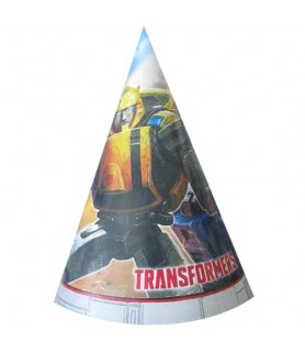 Transformers 'Cartoon' Cone Hats (8ct)