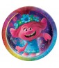 Trolls 'World Tour' Large Paper Plates (8ct)