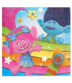 Trolls 'Poppy and Branch' Lunch Napkins (16ct)