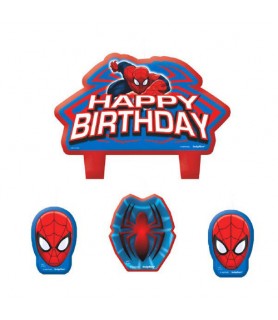 Ultimate Spider-Man Mini Candle Set (4pc)