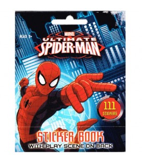 Ultimate Spider-man Mini Sticker Book (9 pages)